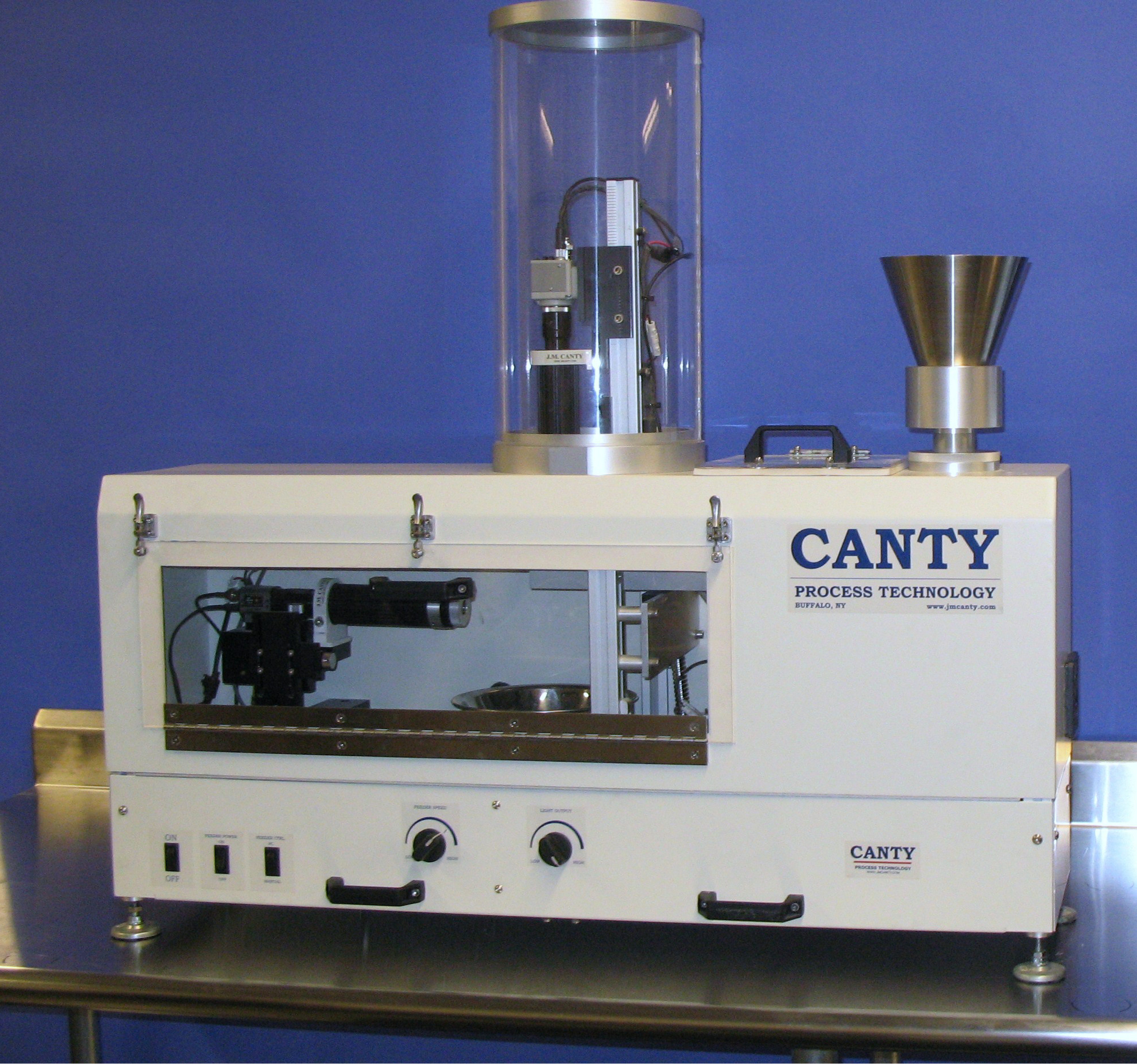 J.M. Canty Solid Particle Size Analyzers