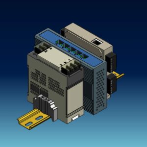 Converts digital signal to analog signal